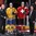 MONTREAL, CANADA - DECEMBER 28: Switzerland's Calvin Thurkauf #12 and Sweden's Lias Andersson #15 were named Players of the Game for their respective teams following Sweden's 4-2 preliminary round win at the 2017 IIHF World Junior Championship. (Photo by Andre Ringuette/HHOF-IIHF Images)

